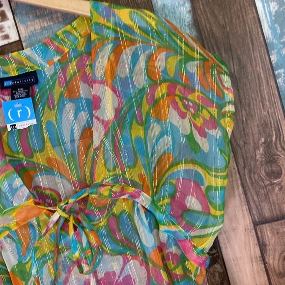 Relativity floral retro swim cover - Picture 5 of 16